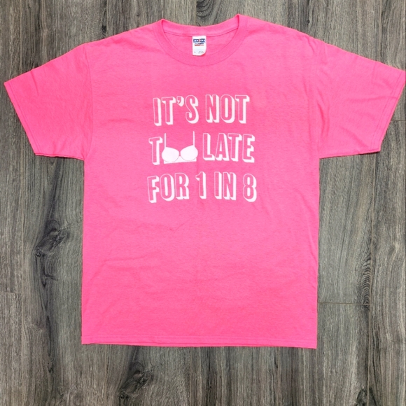 Jerzees Tops - Breast Cancer T Shirt